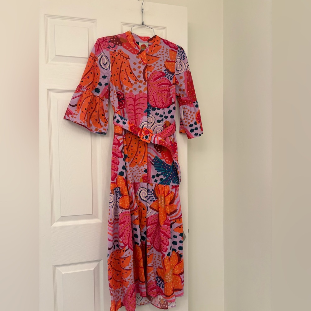 Farm Rio Vibrant Multicolor Dress